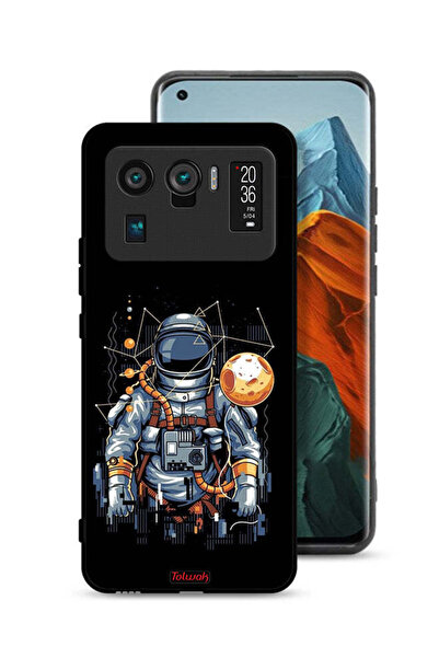 Tolwak Xiaomi Mi 11 Ultra Protective Case Cover Astronaut Abstract Art