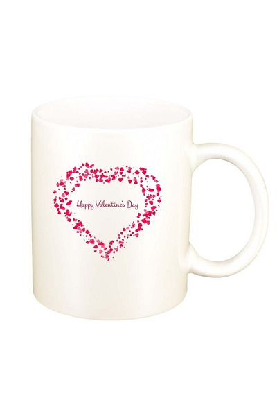 INOVATIX Personalized white mug, Love, D401, INOVATIX®. 330ml