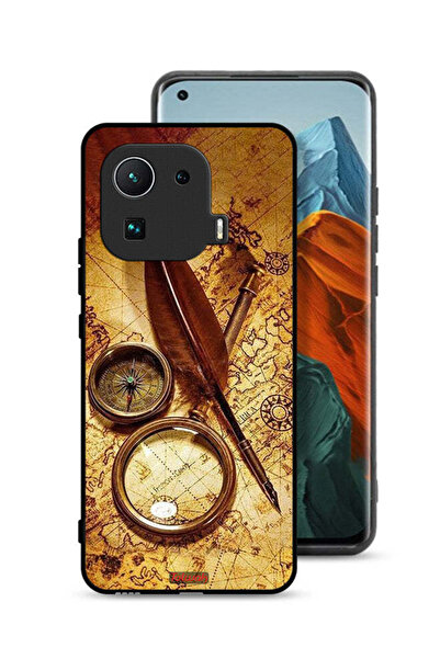 Tolwak غطاء حماية لهاتف شاومي مي 11 برو بتصميم بوصلة عتيقة