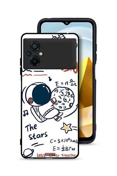 Tolwak غطاء حماية لهاتف Xiaomi Poco M5 4G، ناسا ذا ستارز