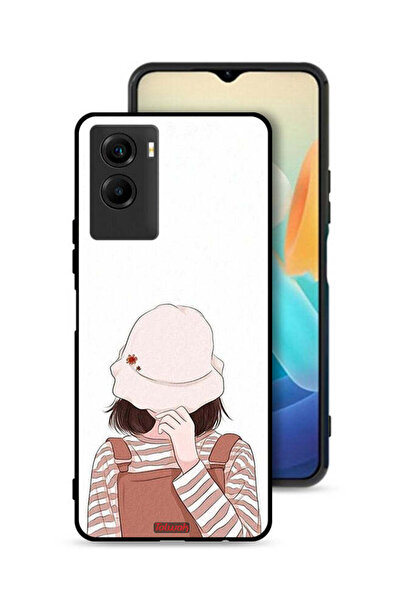 Tolwak غطاء حماية لهاتف Vivo Y55s 5G (2021) بغطاء إخفاء الوجه