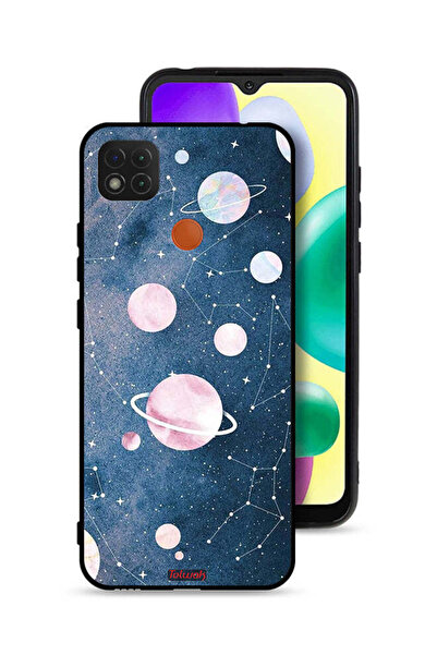 Tolwak Xiaomi Redmi 9C Protective Case Cover Space Art