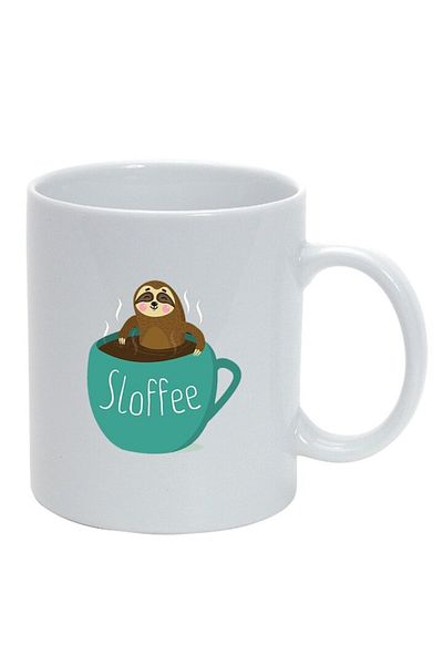 INOVATIX Personalized white mug, Sloffe, white, D1477, INOVATIX®. 330ml