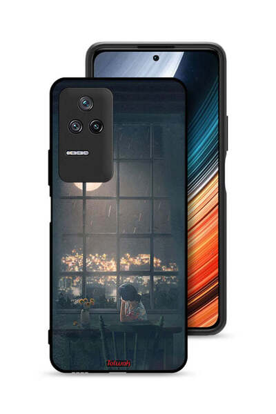 Tolwak غطاء حماية لهاتف Xiaomi Poco F4 مع صورة القمر