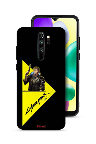 Tolwak غطاء حماية لجهاز شاومي ريدمي نوت 8 برو - سايبربانك 2077