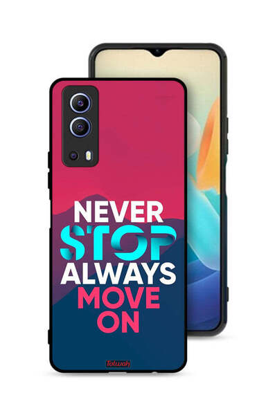 Tolwak غطاء حماية لهاتف Vivo iQOO Z3 5G، لا تتوقف أبدًا، تحرك دائمًا