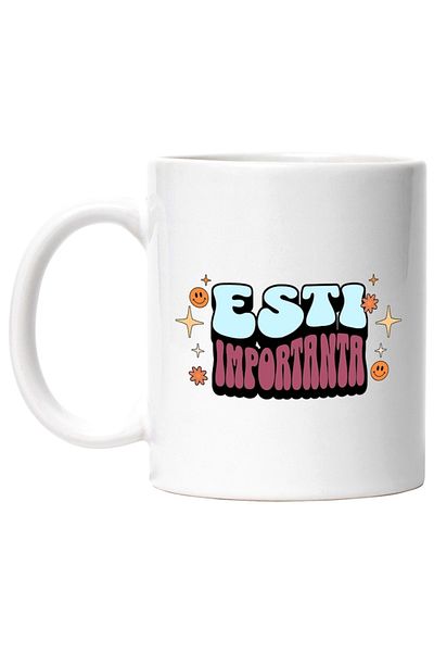 INOVATIX Personalized white mug, You Are Important, INOVATIX®. 330ml