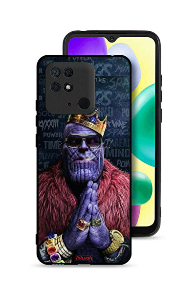 Tolwak غطاء حماية لهاتف شاومي ريدمي 10 سي - ثانوس باور