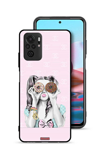 Tolwak غطاء حماية لهاتف شاومي ريدمي نوت 10 4G يحمل دوناتين