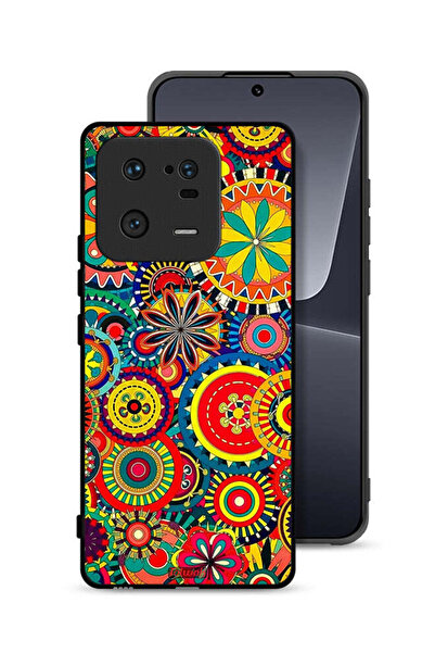 Tolwak غطاء حماية لهاتف شاومي 13 برو بنمط ماندالا ملون