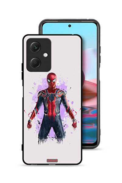 Tolwak غطاء حماية لهاتف شاومي ريدمي نوت 12 بتصميم العنكبوت الحديدي