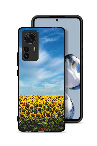 Tolwak غطاء حماية لهاتف شاومي 12 برو، عباد الشمس تحت السماء