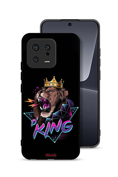 Tolwak غطاء حماية Xiaomi 13 بتصميم الأسد الملك