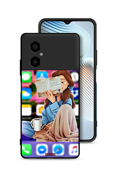 Tolwak Xiaomi Poco M4 5G Protective Case Cover Reading