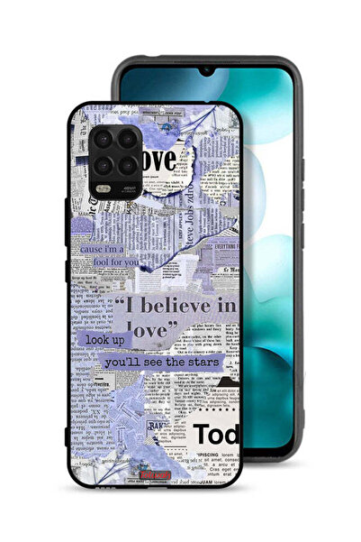 Tolwak غطاء حماية لهاتف Xiaomi Mi 10 Lite 5G، قطع من الصحف