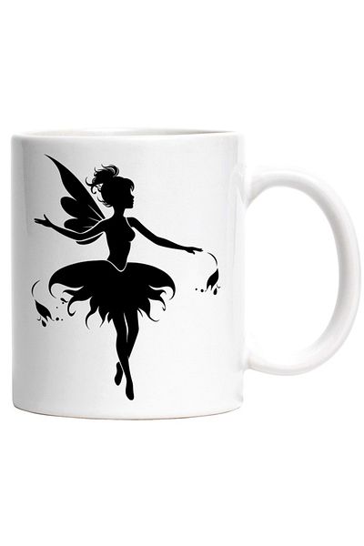 INOVATIX Personalized white mug, a fairy from fairy tales - grandiose movements, INOVATIX®. 330ml
