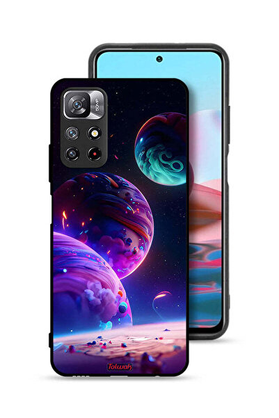 Tolwak غطاء حماية لهاتف شاومي ريدمي نوت 11S بنمط كوكبي