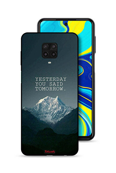 Tolwak غطاء حماية لهاتف شاومي ريدمي نوت 9 برو - أمس قلت غدًا
