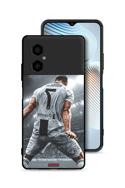 Tolwak غطاء حماية لهاتف Xiaomi Poco M4 5G بطبعة احتفال كريستيانو رونالدو