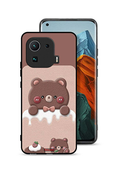 Tolwak غطاء حماية لهاتف شاومي مي 11 برو - دب الفراولة