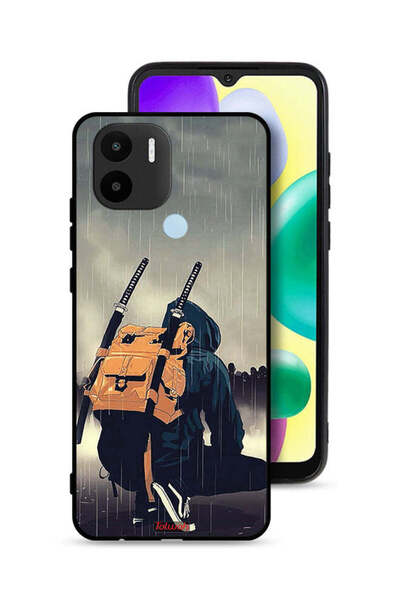 Tolwak غطاء حماية شاومي ريدمي A1 بلس بتصميم سيف ساموراي رقمي