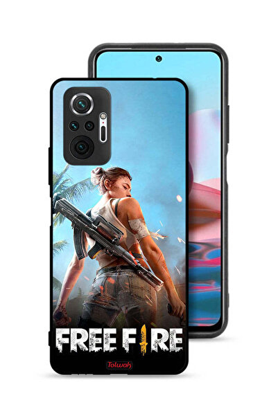 Tolwak غطاء حماية لهاتف شاومي ريدمي نوت 10 برو 4G فري فاير