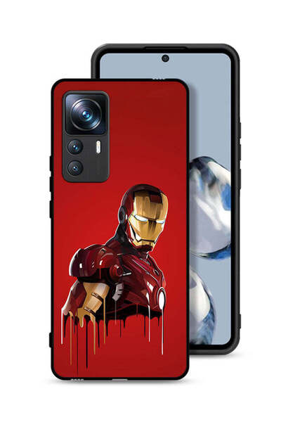 Tolwak غطاء حماية لهاتف شاومي 12T برو برسومات الرجل الحديدي