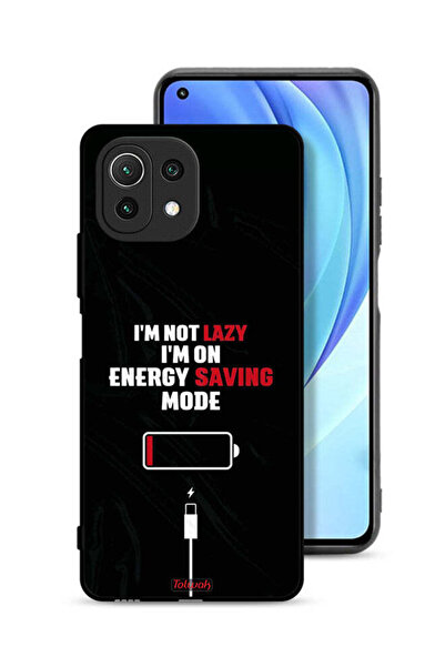 Tolwak غطاء حماية لهاتف شاومي مي 11 لايت أنا لست كسولاً، أنا في وضع توفير الطاقة