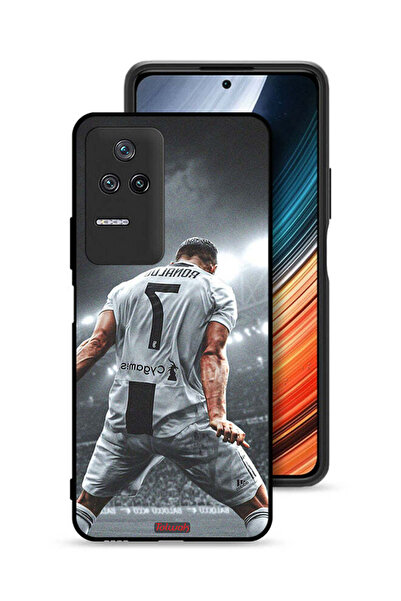 Tolwak غطاء حماية لهاتف Xiaomi Poco F4 بتصميم احتفال كريستيانو رونالدو