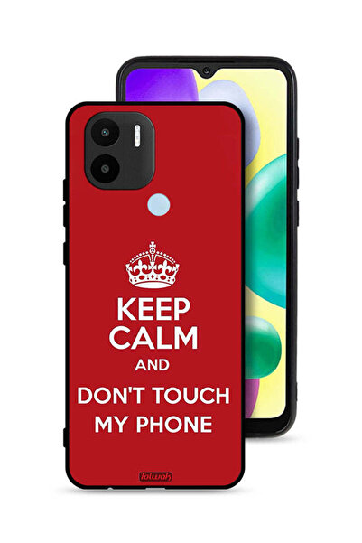 Tolwak Xiaomi Redmi A1 Plus Protective Case Cover Keep Calm And Dont Touch My...