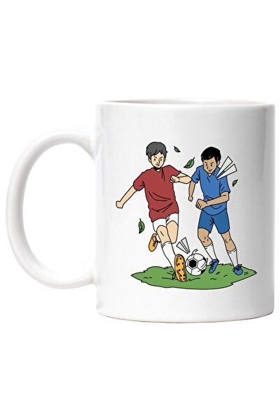 INOVATIX Cana alba personalizata, Copii, Football, Minge, Iubitori De Sport, ...