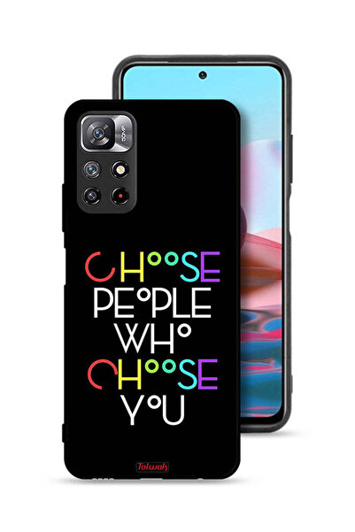 Tolwak غطاء حماية لهاتف شاومي ريدمي نوت 11 4G اختر الأشخاص الذين يختارونك