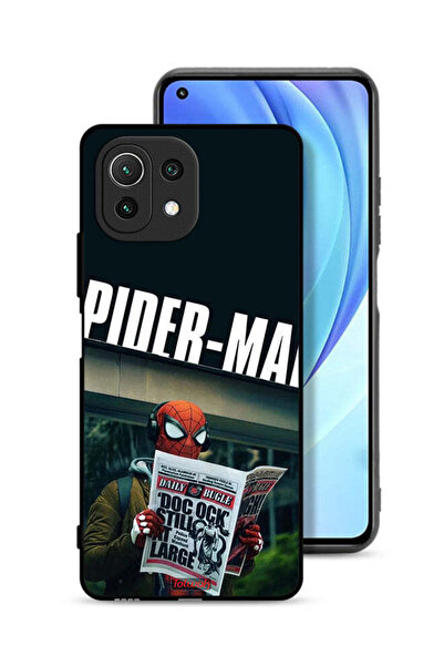 Tolwak غطاء حماية لهاتف شاومي مي 11 لايت سبايدرمان يقرأ صحيفة