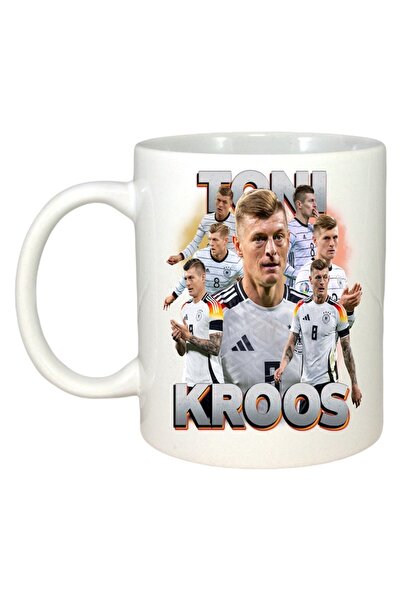 INOVATIX Cana Alba Personalizata, Toni Kroos Germany, Maner Si Interior Alb, ...