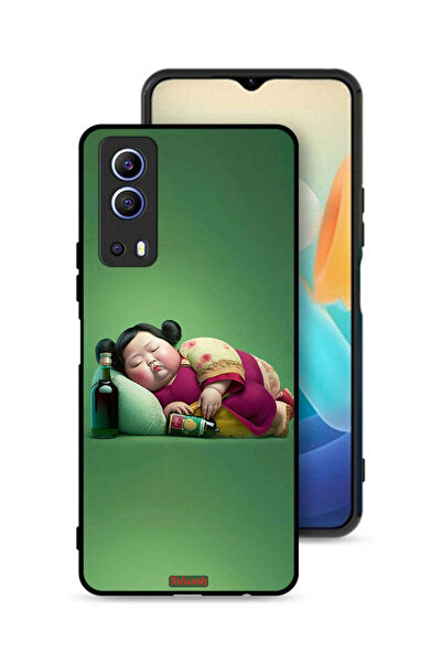 Tolwak غطاء حماية لهاتف Vivo iQOO Z3 5G بتصميم فتاة سمينة