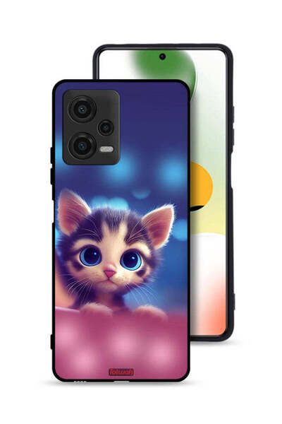 Tolwak غطاء حماية لهاتف Xiaomi Poco X5 - قطة صغيرة