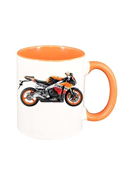 INOVATIX Cana alba personalizata, Motor, interior portocaliu, D51, INOVATIX®....