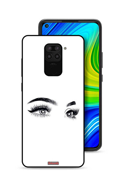 Tolwak غطاء حماية لهاتف شاومي ريدمي نوت 9 برسومات عيون فنية