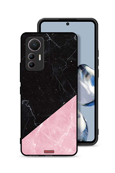 Tolwak غطاء حماية لهاتف شاومي 12 لايت بنمط رخامي