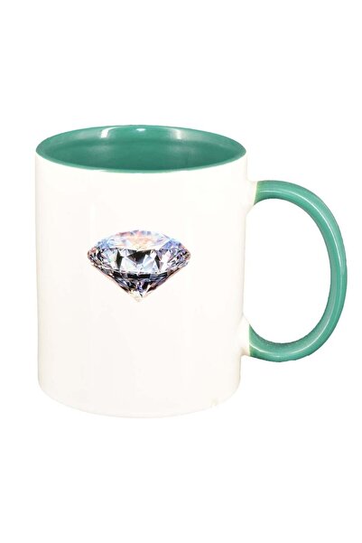 INOVATIX Cana alba personalizata, Diamond, interior verde, D325, INOVATIX®. 3...