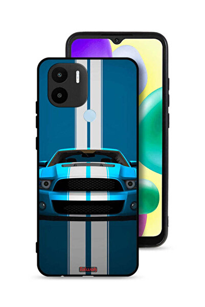 Tolwak Xiaomi Redmi A1 Plus Protective Case Cover Car Abstract Art