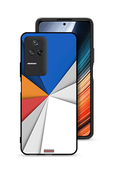 Tolwak غطاء حماية لهاتف Xiaomi Poco F4 مصنوع من مادة فنية تجريدية