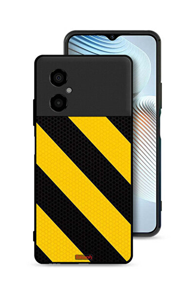 Tolwak Xiaomi Poco M4 5G Protective Case Cover Dotted Pattern