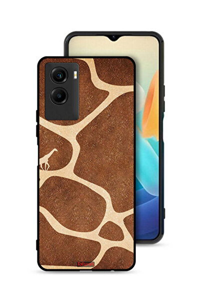 Tolwak غطاء حماية لهاتف Vivo Y55s 5G (2021) بتصميم جلد الزرافة