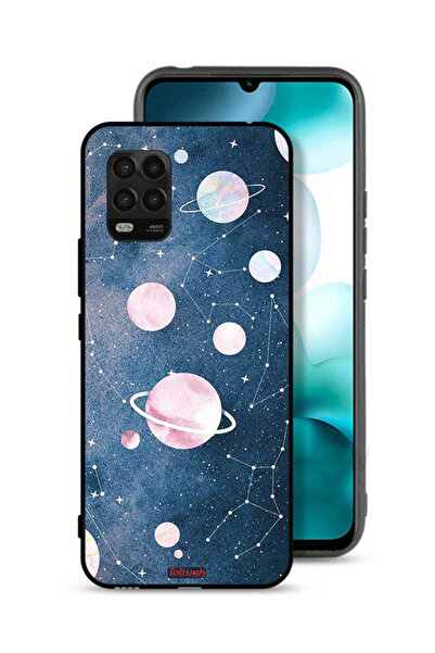 Tolwak Xiaomi Mi 10 Lite 5G Protective Case Cover Space Art