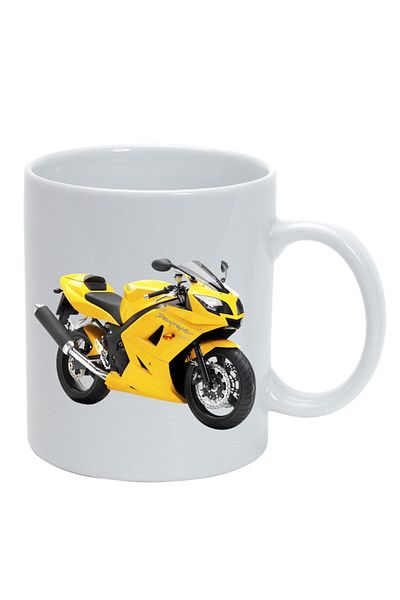 INOVATIX Personalized white mug, personalized Motorcycle, 42, INOVATIX®. 330ml