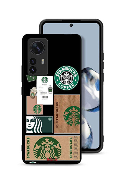 Tolwak غطاء حماية لهاتف Xiaomi 12X بملصق ستاربكس