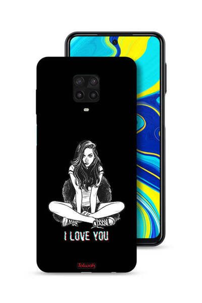 Tolwak غطاء حماية لهاتف شاومي ريدمي نوت 9 برو - أحبك