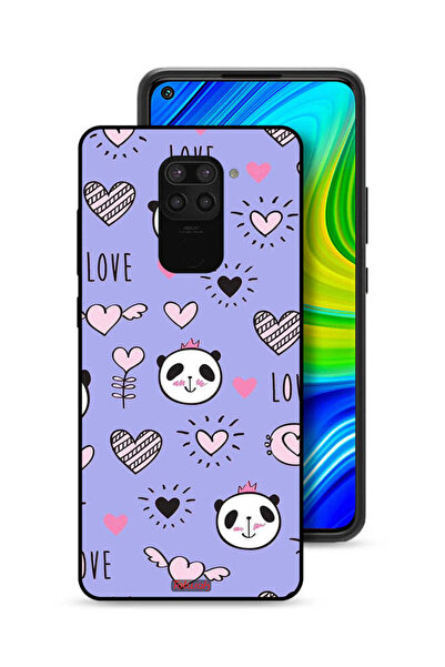 Tolwak غطاء حماية لهاتف شاومي ريدمي نوت 9 بتصميم الحب والباندا