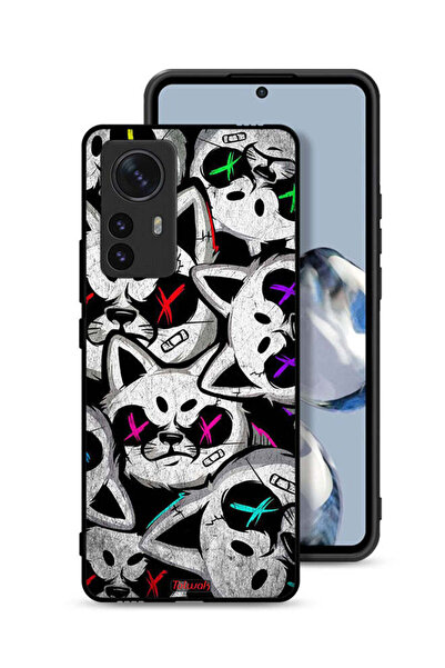 Tolwak غطاء حماية لهاتف شاومي 12 برو - قطط مارشميلو